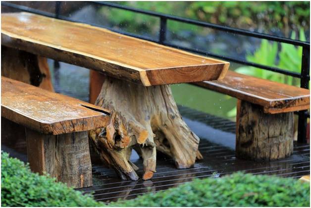 Деревянные столы своими руками для дачи (65 фото) » НА ДАЧЕ ФОТО